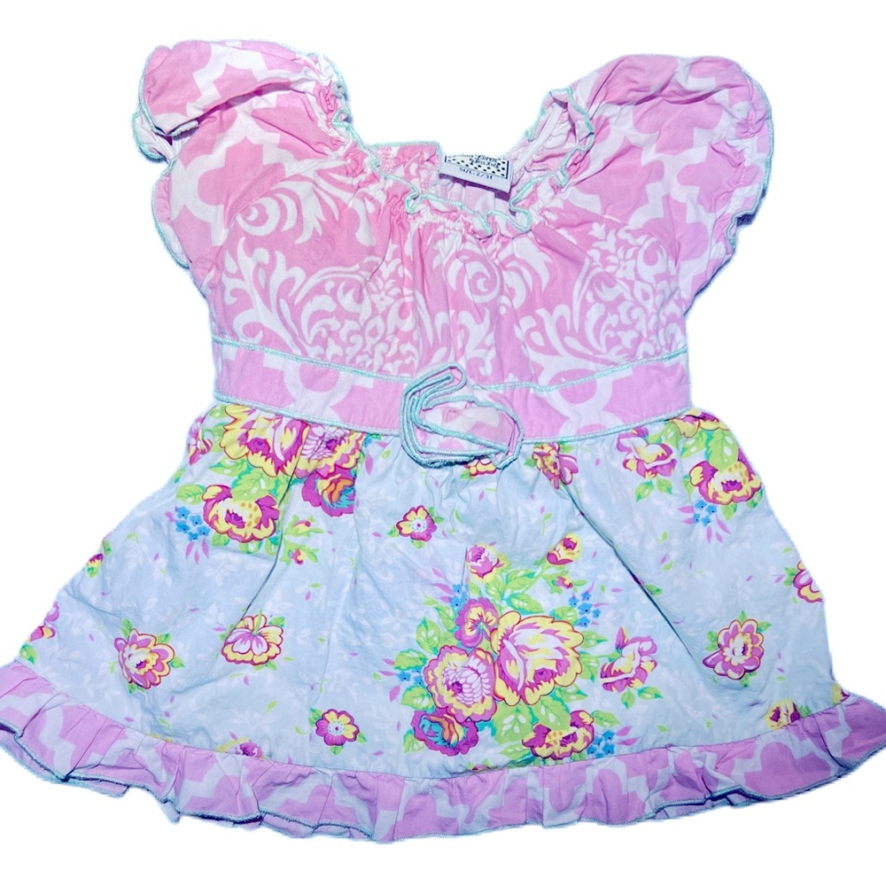 Girls sz 2T /3T Ann Loren by Jess kidz summer spring Easter dress